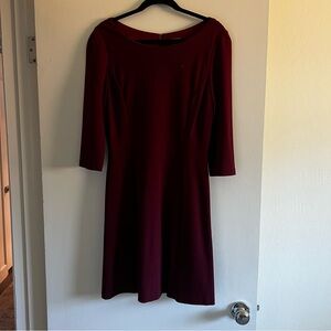 Maroon dress